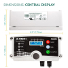 Analox AX60+ Kohlendioxid CO2 Sauerstoff O2 Gaswarngerät Gaswarnanlage - 1 Raum