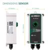 Analox AX60+ Gaswarnanlage Gaswarngerät Erweiterungsset Kohlendioxid CO2