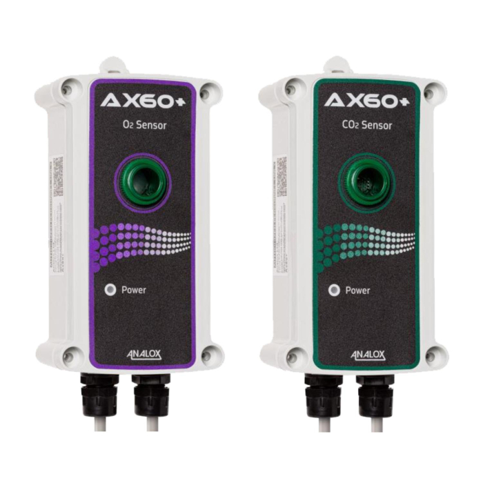 Analox AX60+ Sensoreinheit Kohlendioxid CO2 Sauerstoff O2 Sensor