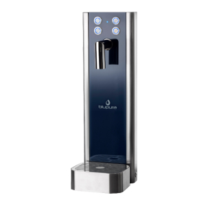 blupura Bluglass Tower Wasserspender ONE 3-leitig HOT Sodaarmatur Schanksäule