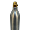 BieTal® CO2 Kohlensäure Flasche Zylinder 425g Soda Stream TR21x4 zum Einschrauben