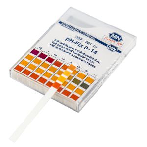 Teststreifen Teststäbchen - Bestimmung des pH-Wertes...