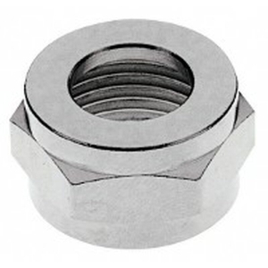 Überwurfmutter 6-kant Mutter für CO2 - Messing...