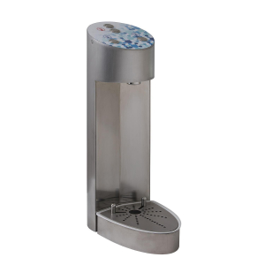 blupura BluTower HOT Edelstahl Tafelwasser Schanksäule 3-leitig Auslauf mit UVC-Lampe