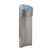 blupura BluTower HOT Edelstahl Tafelwasser Schanksäule 3-leitig Auslauf mit UVC-Lampe