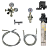 Anschlußpaket Tafelwasseranlagen Auftischgerät Panzerschlauch mit AS & Filter ohne CO2