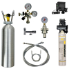 Anschlußpaket Tafelwasseranlagen Auftischgerät Panzerschlauch mit AS & Filter & 2Kg CO2