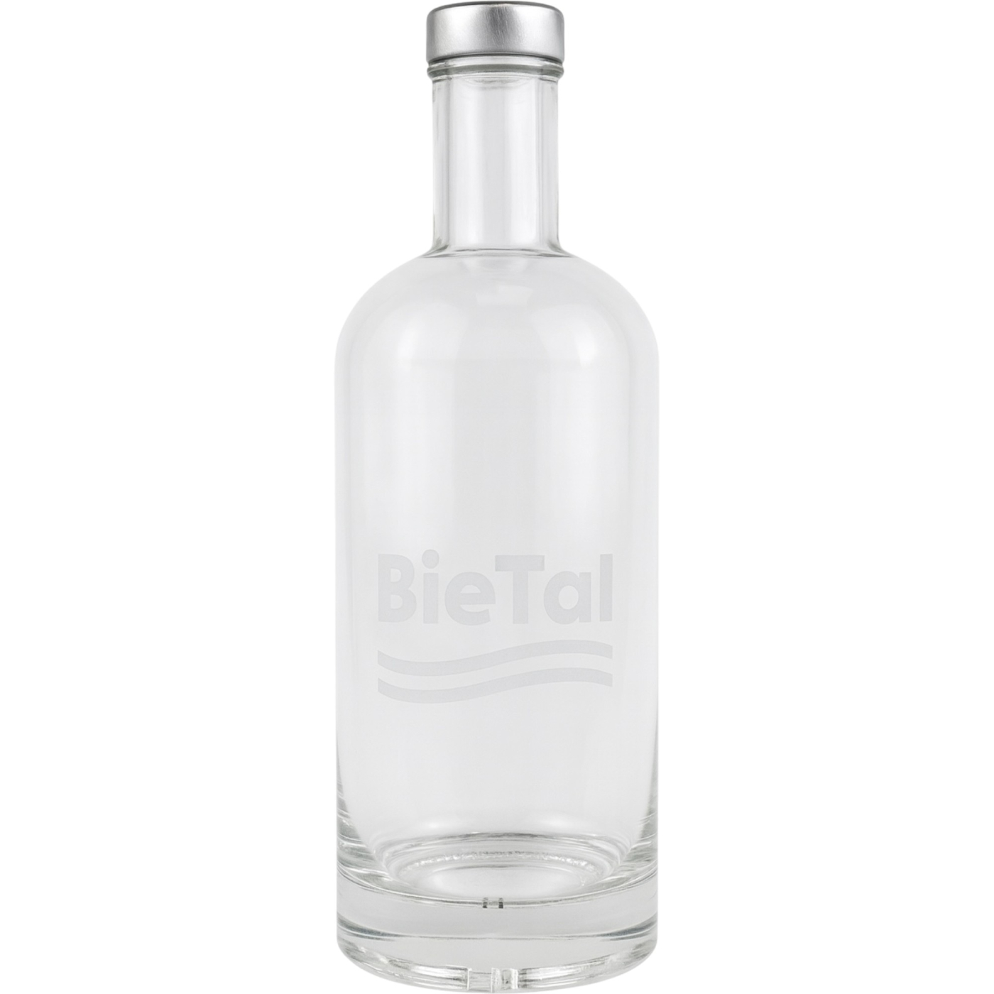 BieTal® Style Bottle Glas Trinkflasche für 750ml Sprudelwasser