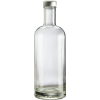 Glasflasche Trinkflasche 750ml mit Drehverschluss - Style Bottle