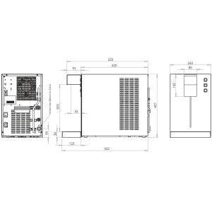 Cosmetal Hi-Class Top 30 Black Tafelwasseranlage...