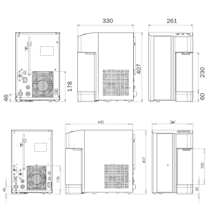 Cosmetal H2omy TOP 15 IB Tafelwasseranlage Wasserzapfanlage Sprudelwasseranlage