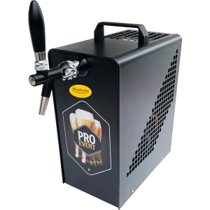 Bierzapfanlage Bierkühler schwarz 30 Liter/h Druckluftkompressor 5/8 Zoll Gewinde