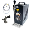 Bierzapfanlage Bierkühler schwarz 30 Liter/h Druckluftkompressor 5/8 Zoll Gewinde