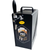 Bierkühler Bierzapfanlage schwarz/schwarz 30 Liter SET 5/8 Zoll KeyKeg mit Luftkompressor