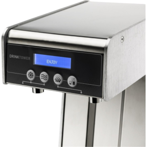 Cosmetal DrinkTower Edelstahl Wasserspender Tafelwasser Sprudelwasser Schanksäule