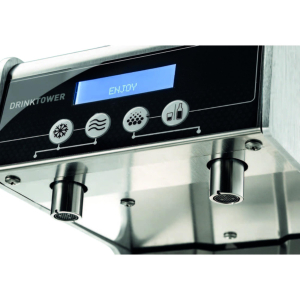 Cosmetal DrinkTower Edelstahl Wasserspender Tafelwasser Sprudelwasser Schanksäule