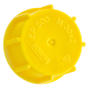 Blindmutter Schraubkappe gelb 5/8 Zoll mit Dichtabschluss