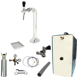 Bierzapfanlage SET 35 L/h Schanksäule 1-ltg Classic...