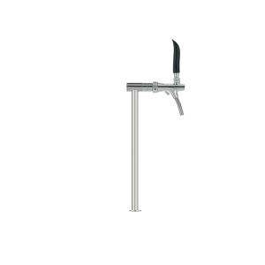 Bier Schanksäule Zapfsäule - 1-leitig - Ergo Tube - Edelstahl - inkl. Schankhahn