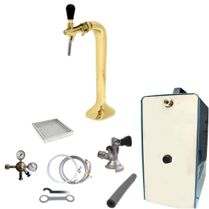 Bierzapfanlage SET 35 L/h Schanksäule 1-ltg Classic...