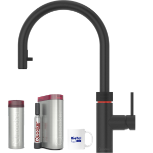 Quooker Flex schwarz Wasserhahn & PRO3 kochendes...