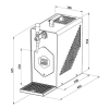 Bierzapfanlage Bierkühler BieTal® Bier Zapfanlage 30 L/h SET Typ A Flach 2 Kg CO2