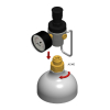CO2 Druckminderer Adapter Druckregler TOF 1-leitig 6bar für Sodastream