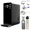 Tafelwasseranlage Sprudelwasser Zapfanlage BieTal® BT-15 SET schwarz mit Filter