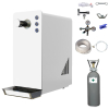 Tafelwasseranlage Sprudelwasser Wasser Zapfanlage BieTal® BT-15 SET weiß