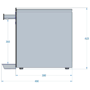 Tafelwasseranlage Sprudelwasser Zapfanlage BieTal® BT-30 SET schwarz mit Filter