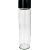 BieTal® Tube Wasserflasche 750ml Glas Sprudel Wasser Kohlensäure OHNE LOGO