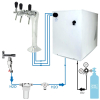 Sprudelwasseranlage BieTal® Gastro SET Tafelwasser Sprudel Wasser Zapfanlage