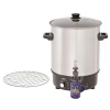 Glühweintopf Glühweinbehälter Glühweinkocher Edelstahl Einkochtopf 30 Liter Bartscher