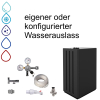 KONFIGURATOR - Tafelwasseranlage Italbedis H2Onda Slim Plus Sprudelwasser Anlage OHNE CO2 SET