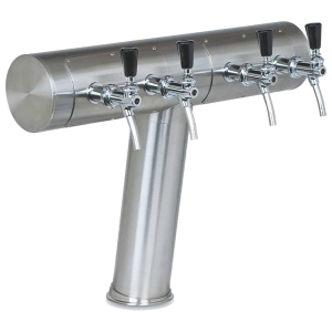 Schanksäule Rohrschanksäule T-Form geneigt...