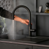 Quooker Flex schwarz & PRO3 kochendes Wasser Reservoire