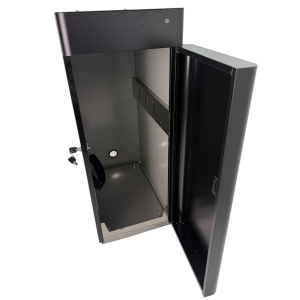 Unterschrank für Wasserspender & Bierkühler - 580x350x1000mm - schwarz