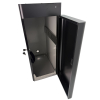 Unterschrank für Wasserspender & Bierkühler - 580x350x1000mm - schwarz