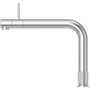 Quooker Front Voll Edelstahl L-Auslauf Wasserhahn