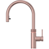 Quooker Flex Round ausziehbar mit Zugauslauf Kupfer Rosé C-Auslauf Wasserhahn
