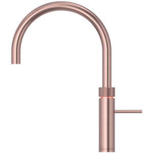 Quooker Fusion Round Kupfer Rosé C-Auslauf Wasserhahn