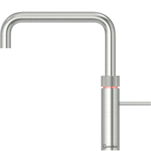 Quooker Fusion Square Voll Edelstahl U-Auslauf Wasserhahn