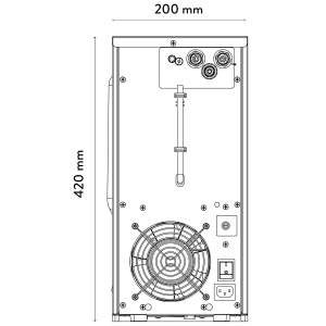 Wassersprudler BieTal® BT-30UN Tafelwasser Sprudelwasser Untertisch Gerät Anlage