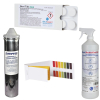 Reinigungsset BieTal® Sprudelwasser Tafelwassergeräte Spülpatrone Aluminium