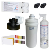 Reinigungsset BieTal® Sprudelwasser Tafel Geräte Filterkopf Spülpatrone Kunststoff