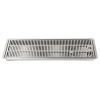 BieTal® Abtropfblech Tropfkasten Tropfschale Einbau 15x22cm mit Ablauf mittig