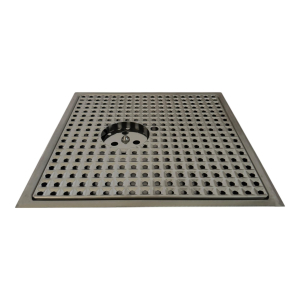 BieTal® Einlass Schänke Tropf Mulde Schale Prismen Lochplatte Gläserdruckspüler Ablauf