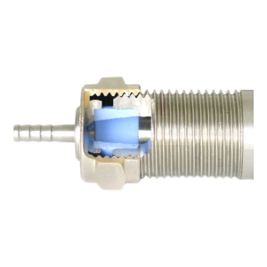 Biertülle Bier CO2 Tülle gerade TDS® Schlauchtülle Edelstahl V2A CNS