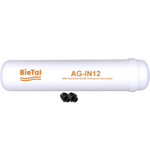BieTal® MIDI AG-IN12 INLINE Aktivkohle Wasserfilter...