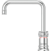 Quooker Classic Nordic Square single tap Verchromt glänzend U-Auslauf Wasserhahn